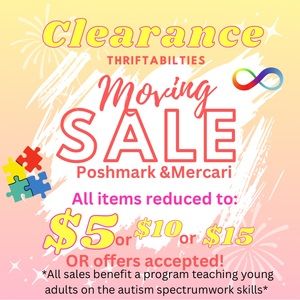 Everything must go closet clearance clear out sale $5 $10 or $15 make offers!